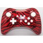 Wii U Pro Controller Zebra Red